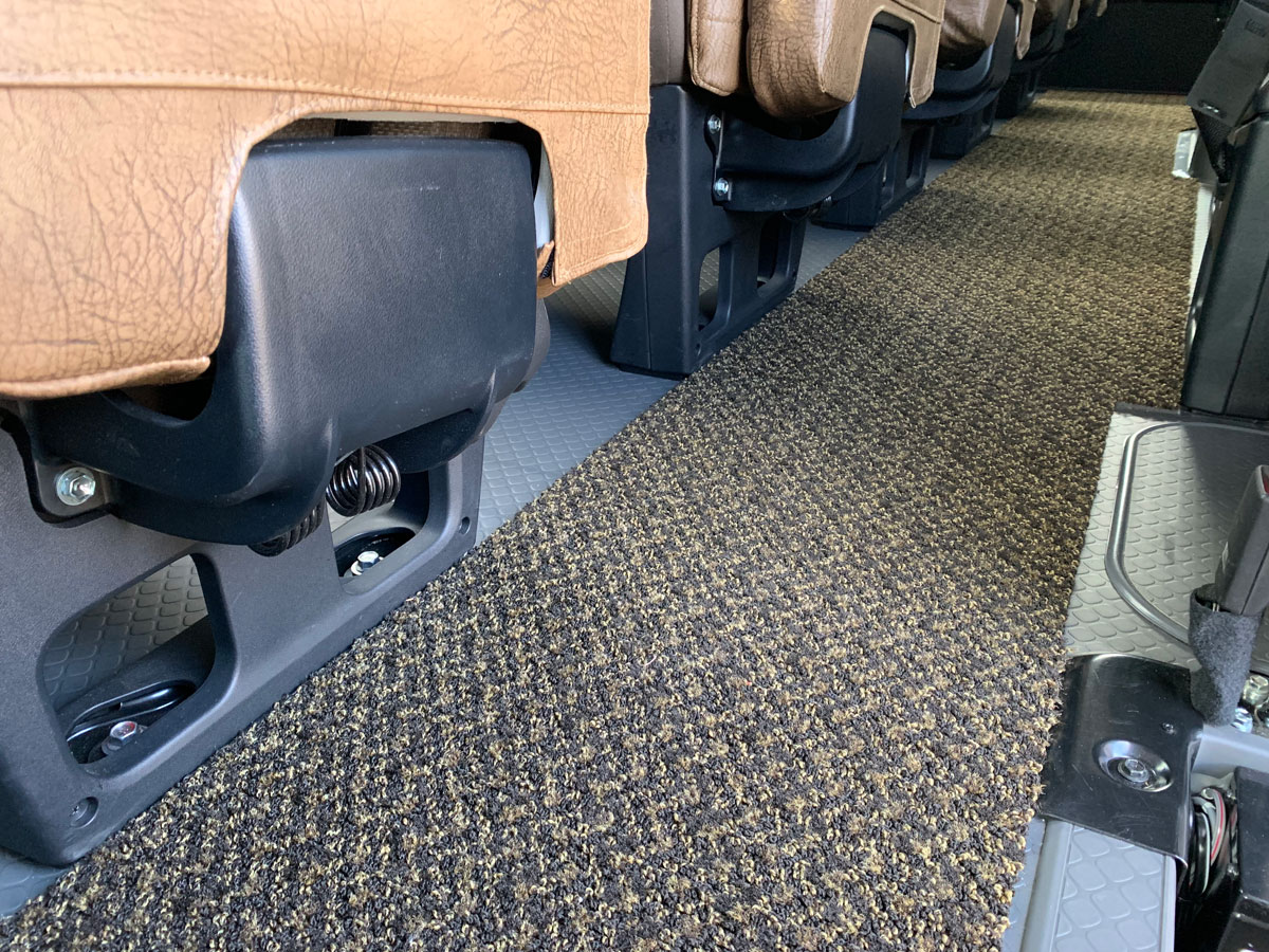 マイクロバス　シートカバー