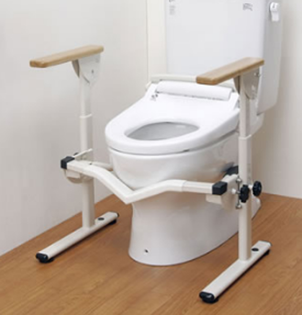 洋式トイレフレーム　短期レンタル